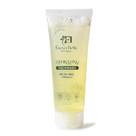 Forever Fresh Gentle Face Wash with Rice Water, Niacinamide, Hyaluronic Acid & Glycerin
